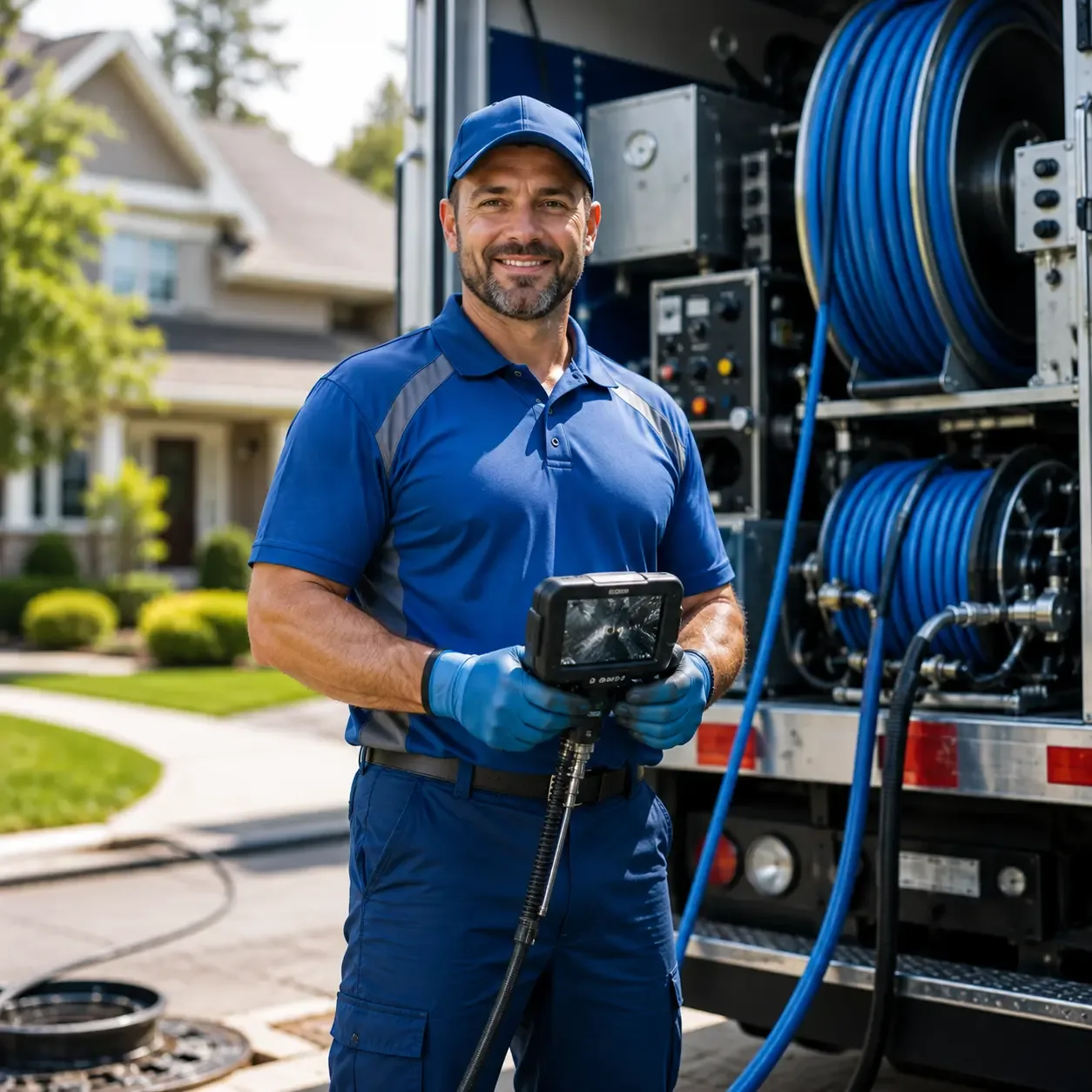 Local outdoor drain cleaning specialists in Pitcher, NY